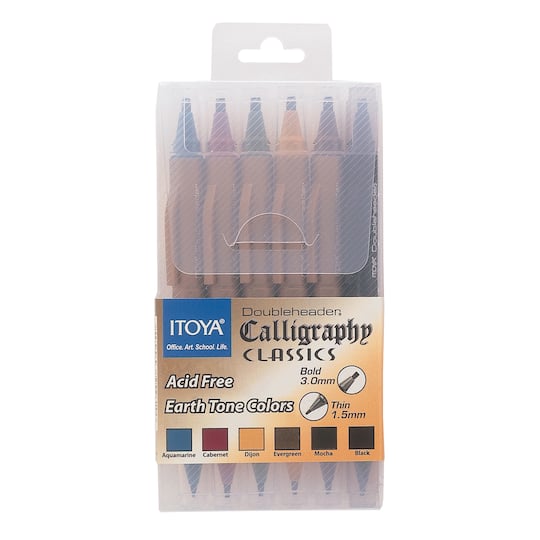 Itoya&#xAE; Doubleheader&#xAE; Classic Colors Calligraphy Markers